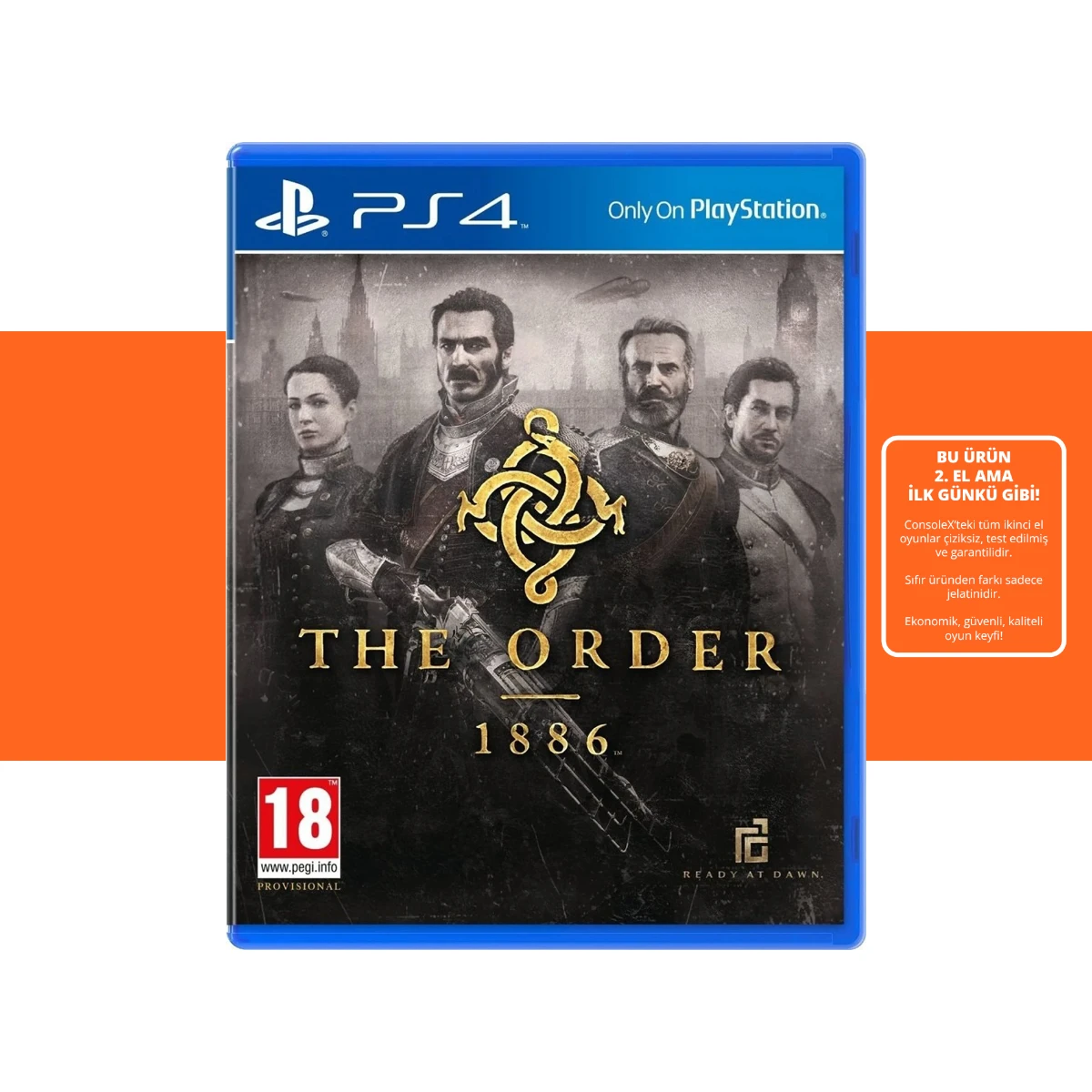 [2.EL] The Order 1886 - Ps4 Oyun