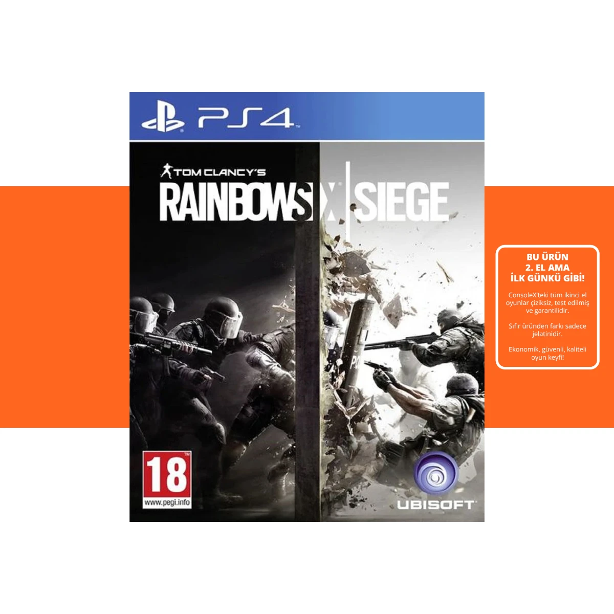 [2.EL] Tom Clancy’s Rainbow Six Siege - Ps4 Oyun
