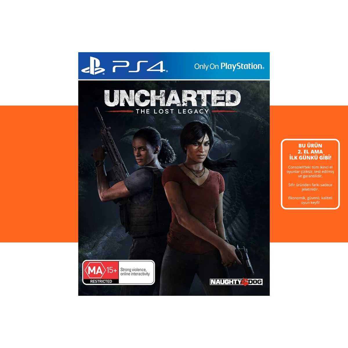[2.EL] Uncharted Kayıp Miras THE LOST LEGACY - Ps4 Oyun