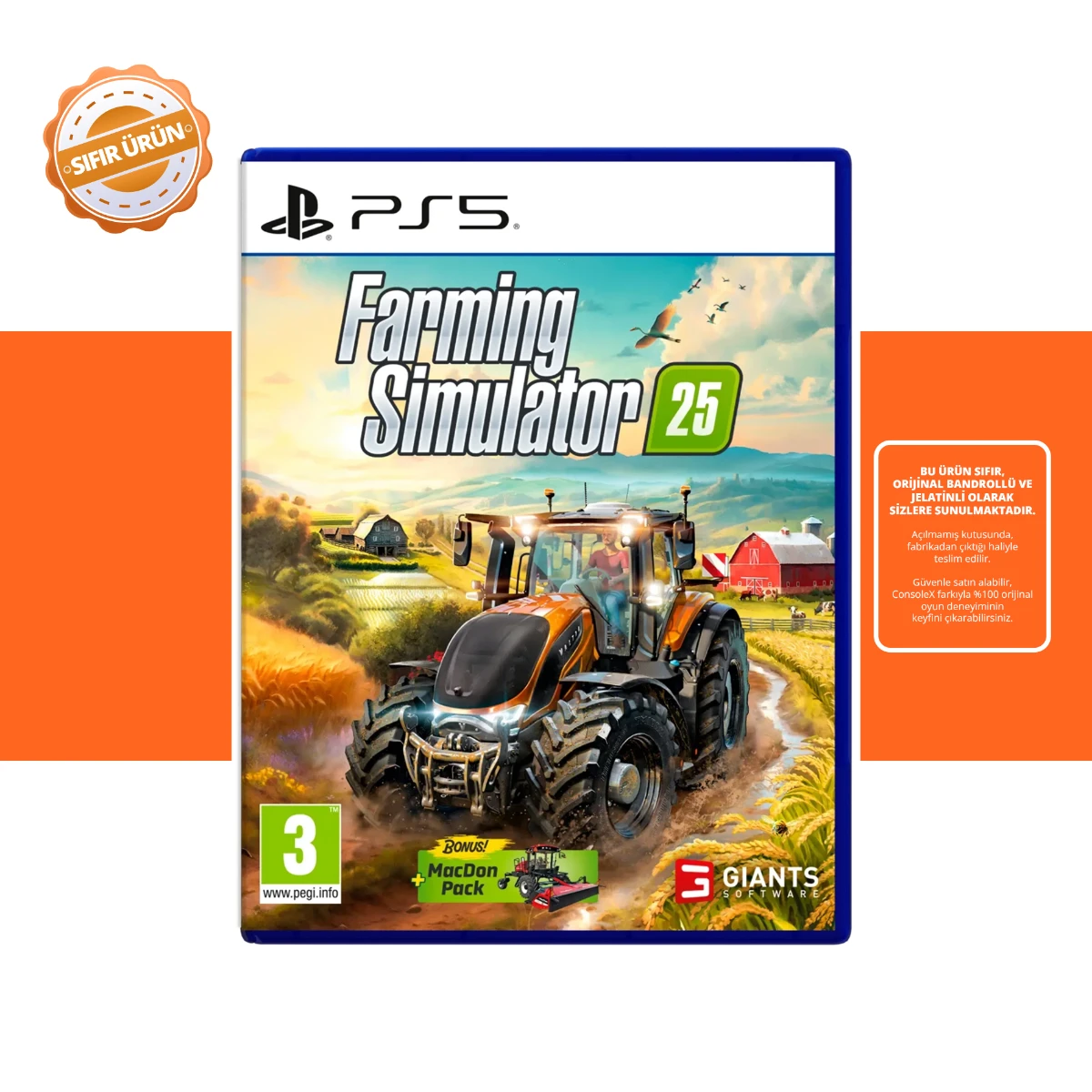 Farming Simulator 25 – PS5 Oyun [SIFIR]