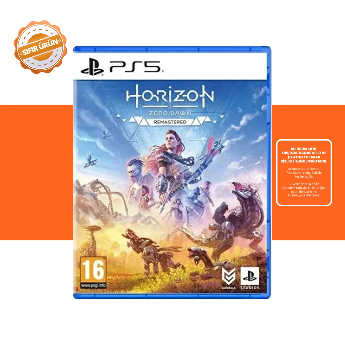 Horizon Zero Dawn Remastered – PS5 Oyun [SIFIR]
