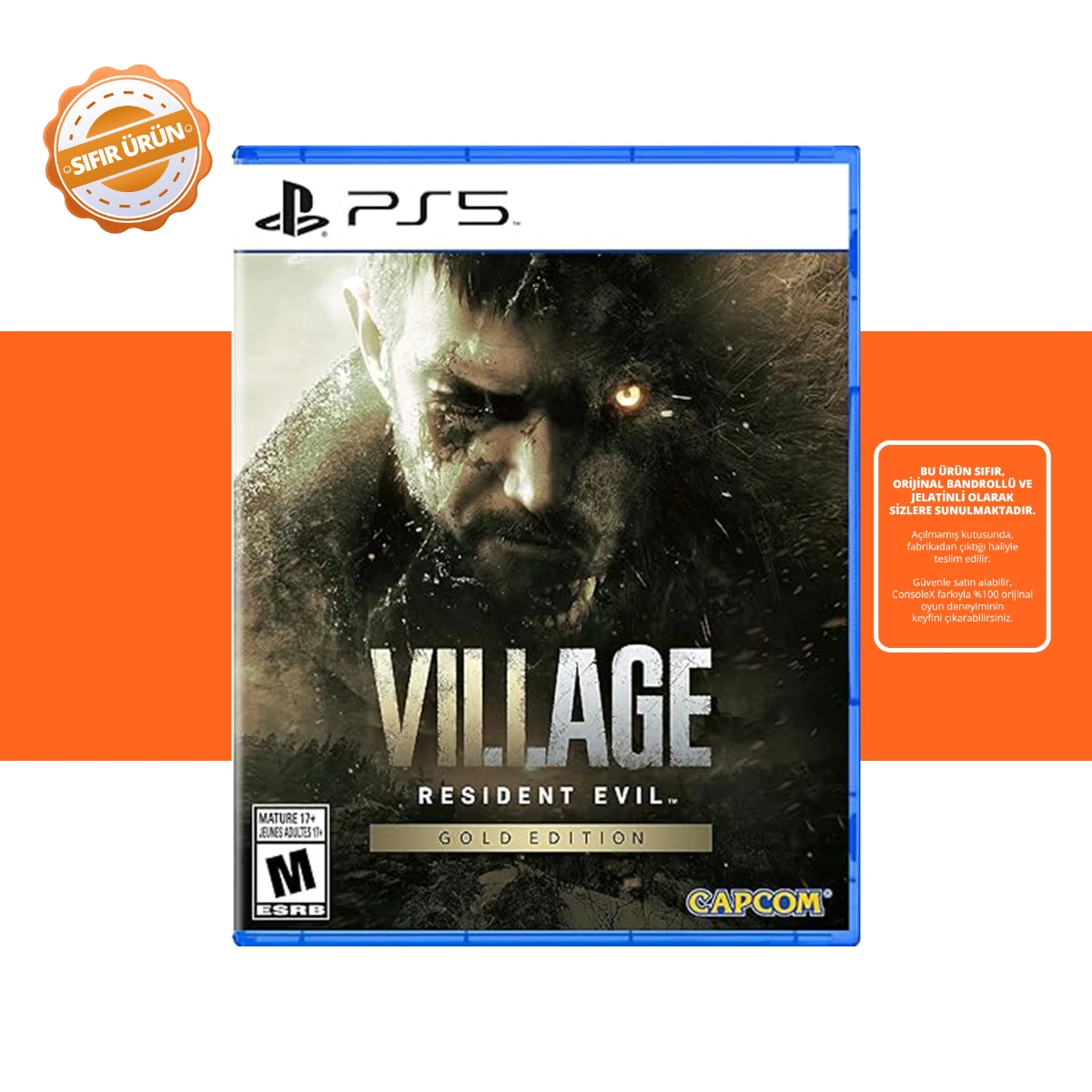 Resident Evil Village Gold Edition – PS5 Oyun [SIFIR]