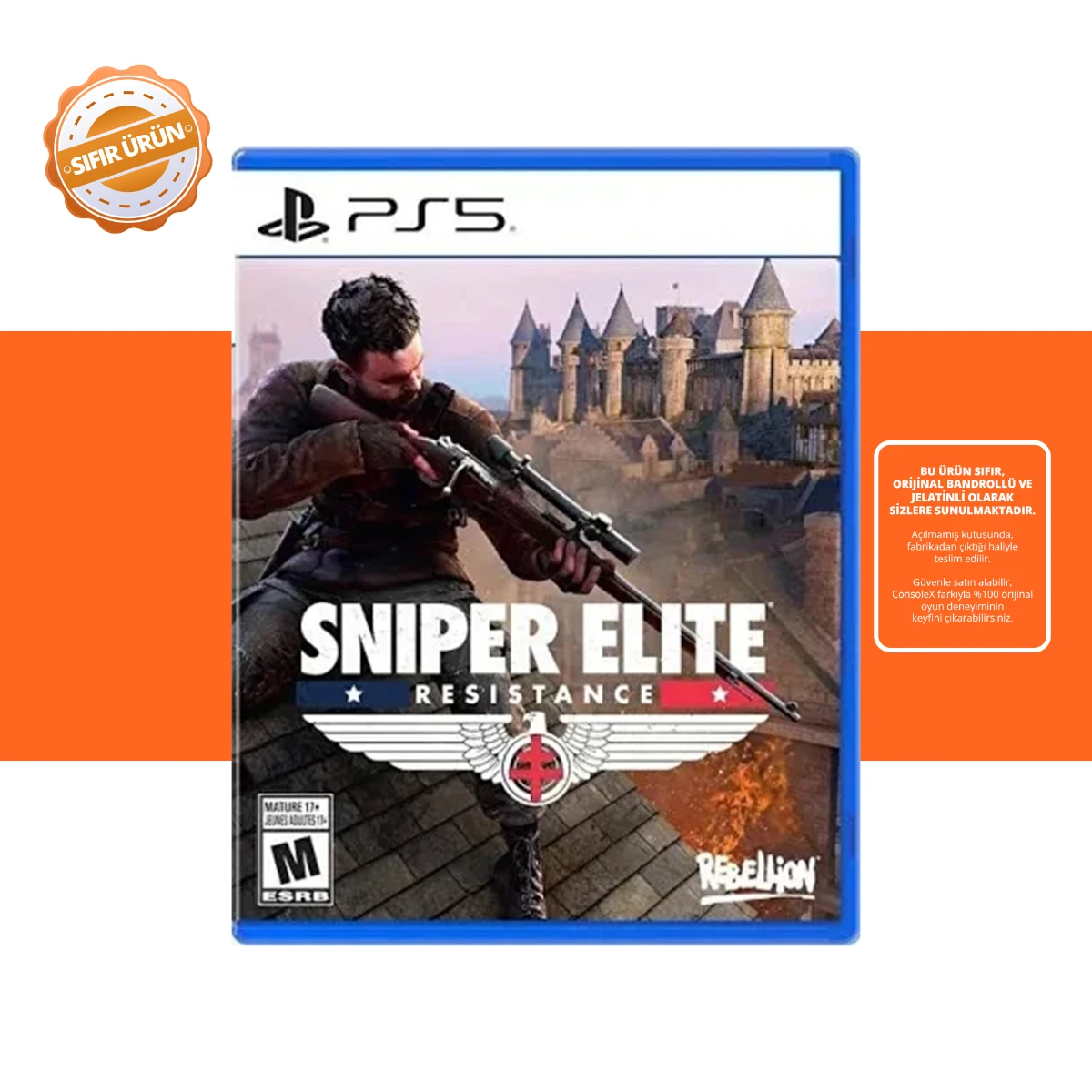 Sniper Elite: Resistance – PS5 Oyun [SIFIR]
