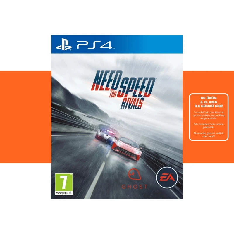 [2.EL] Need For Speed Rivals - Ps4 Oyun