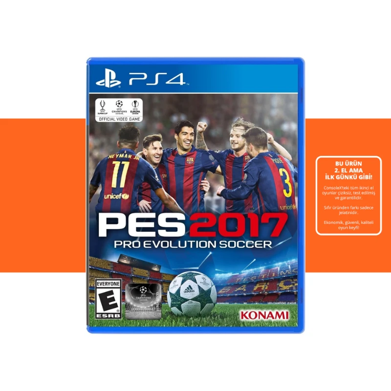 [2.EL] Pes 2017 - Ps4 Oyun