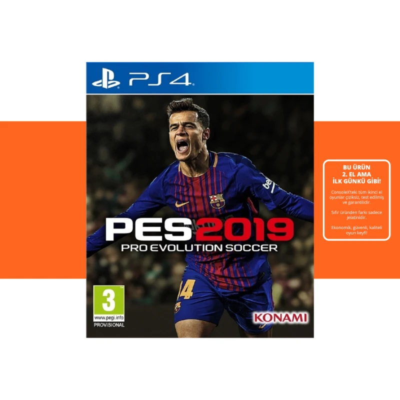 [2.EL] Pes 2019 - Ps4 Oyun