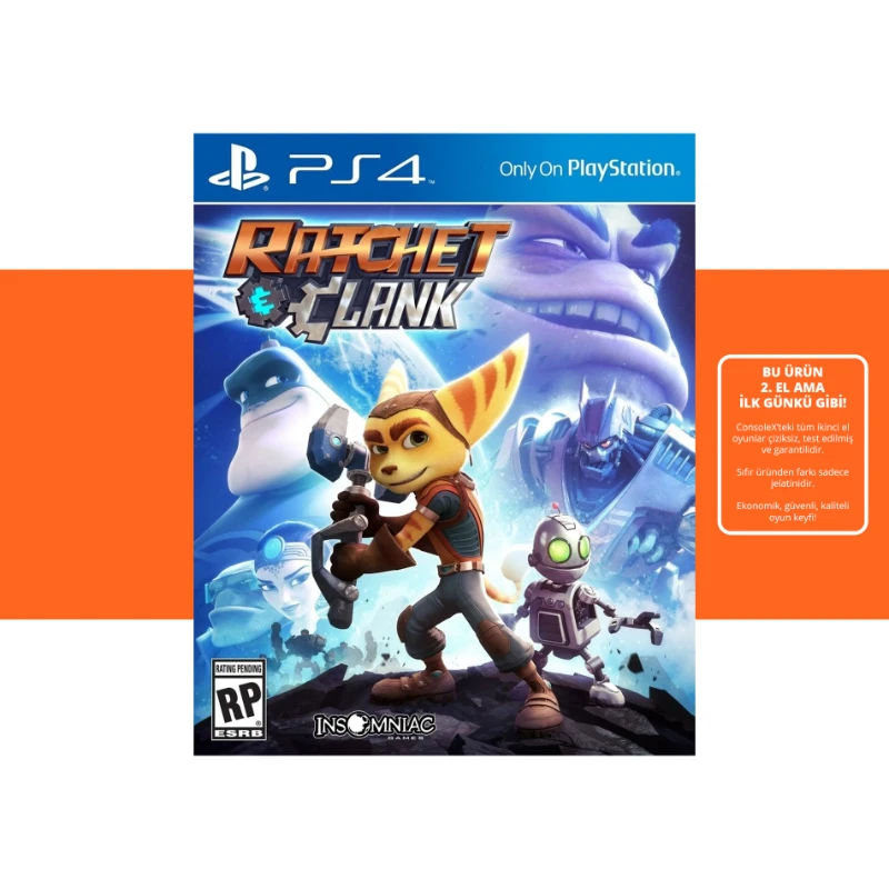 [2.EL] Ratchet And Clank - Ps4 Oyun
