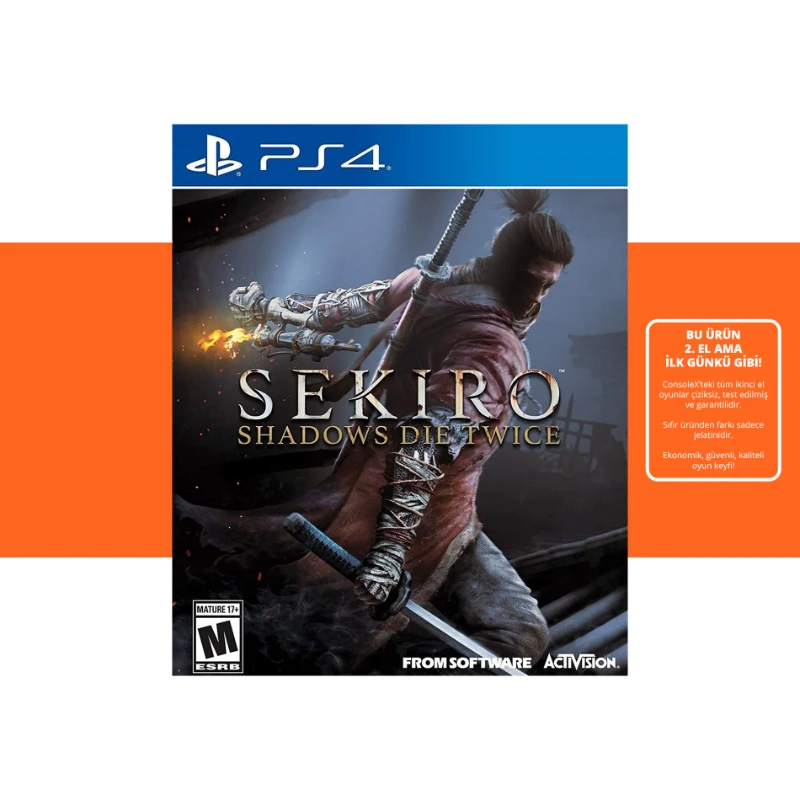 [2.EL] Sekiro Shadows Die Twice - Ps4 Oyun