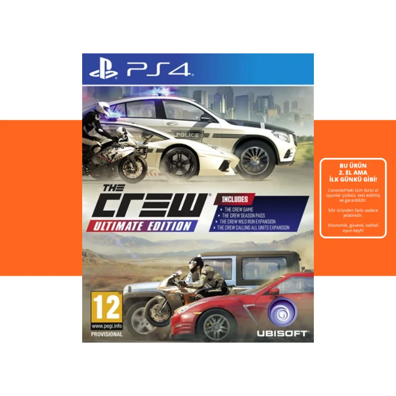 [2.EL] The Crew: Ultimate Edition – PS4 Oyun
