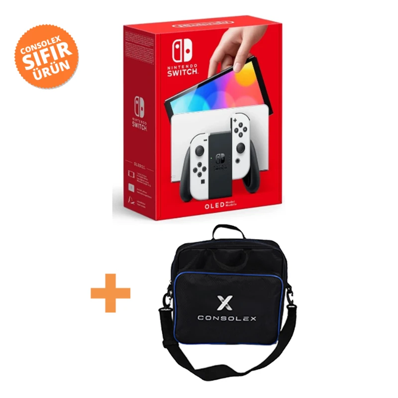 Nintendo Switch OLED Oyun Konsol - Model White