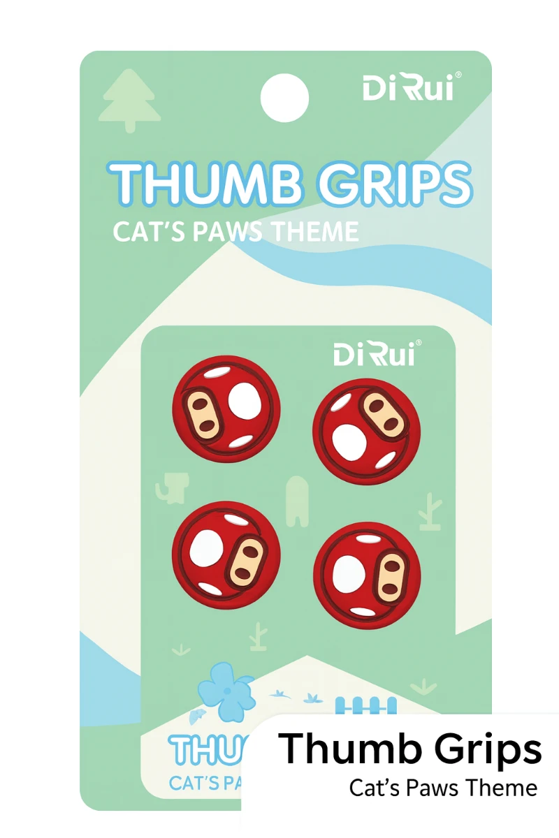 N Switch 1, 2 ve Lite Uyumlu Analog Koruyucu Silikon Joystick Başlık Seti - CLSW-3234