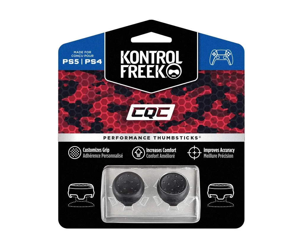 KontrolFreek FPS Freek CQC-X Performance Thumbsticks – PS5 / PS4 Uyumlu Analog Başlık – Siyah-CL43