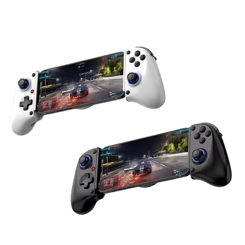 D11 Bluetooth 5.2 Kablosuz Gamepad – Android, iOS, PC, Switch Uyumlu Oyun Kolu- Beyaz