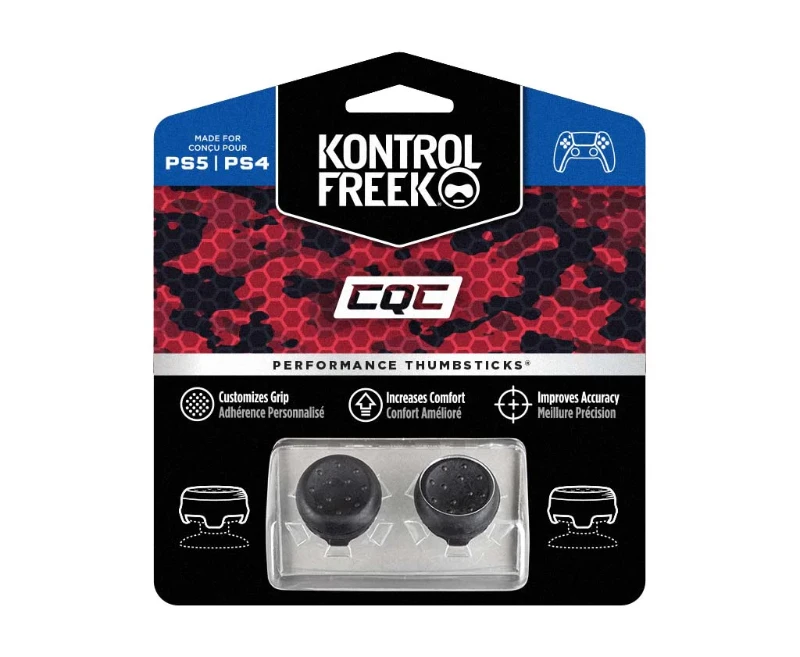KontrolFreek FPS Freek CQC-X Performance Thumbsticks – PS5 / PS4 Uyumlu Analog Başlık – Siyah-CL43