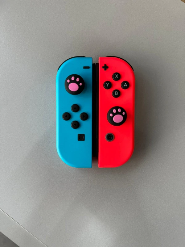 N Switch 1, 2 ve Lite Uyumlu Analog Koruyucu Silikon Joystick Başlık Seti - CLSW-3249 - 4’lü Set