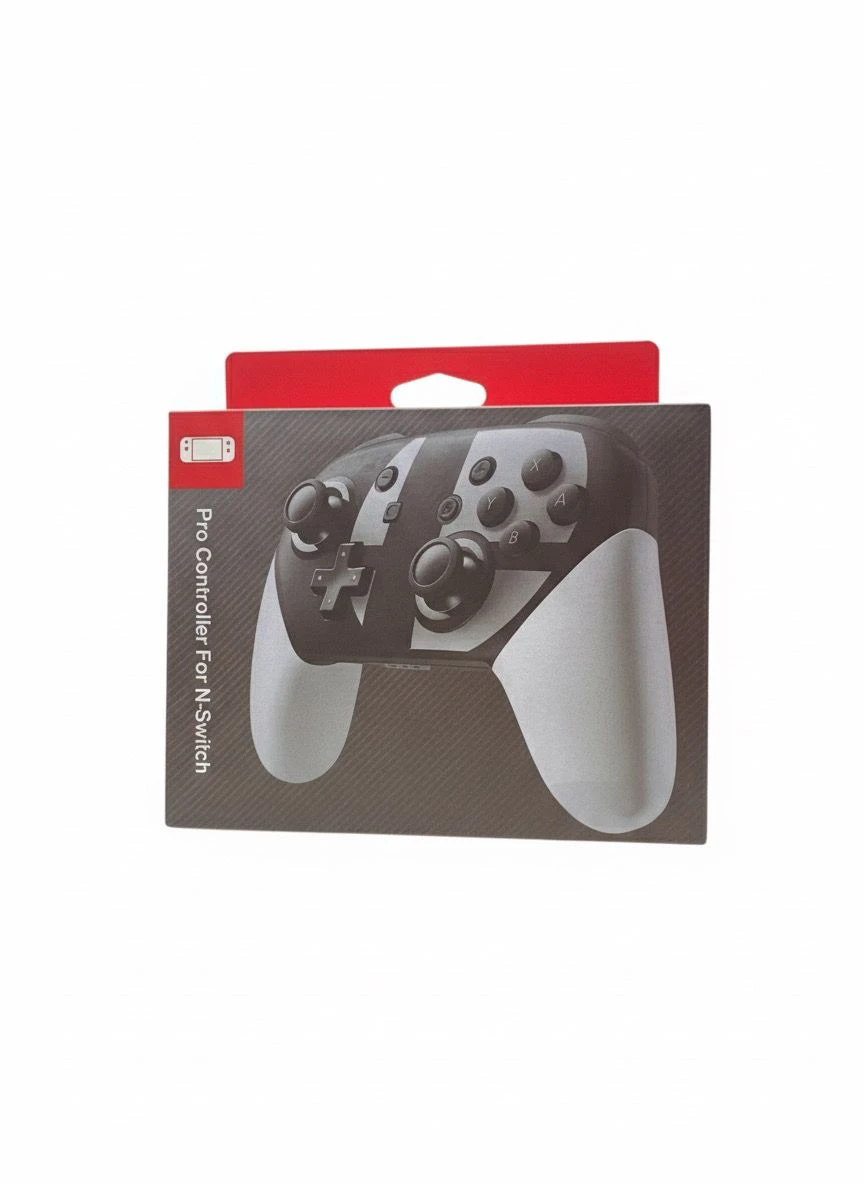 SW Bluetooth Kablosuz Gri / Beyaz Pro Controller – Switch, Android, iOS, PC Uyumlu Oyun Kolu + Şarj