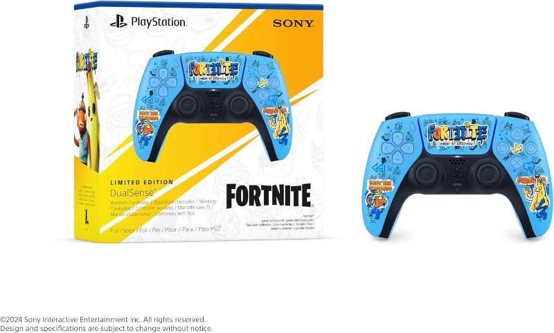 PS5 DualSense Fortnite Limited Edition – PlayStation 5 Uyumlu Özel Tasarım Oyun Kolu