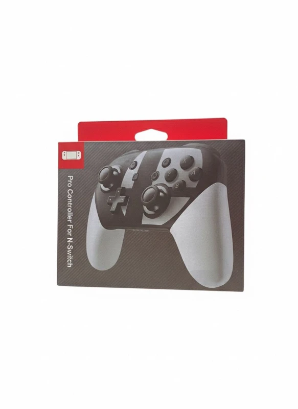 SW Bluetooth Kablosuz Gri / Beyaz Pro Controller – Switch, Android, iOS, PC Uyumlu Oyun Kolu + Şarj