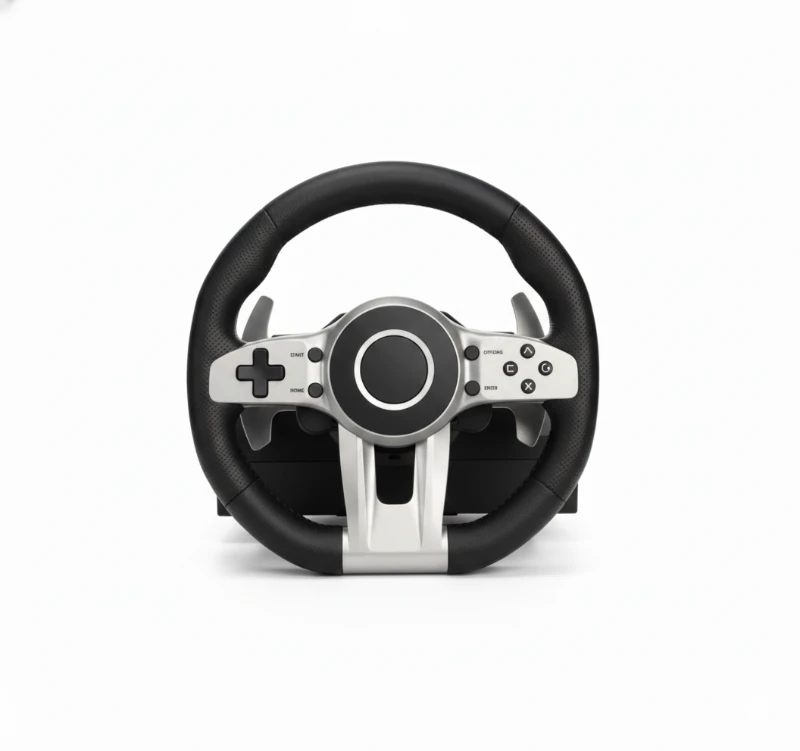 CRK TECH T3 Direksiyon & Vitesli Set – Çift Titreşimli, PS4/PS5/PC/Xbox One/Series/Switch Uyumlu