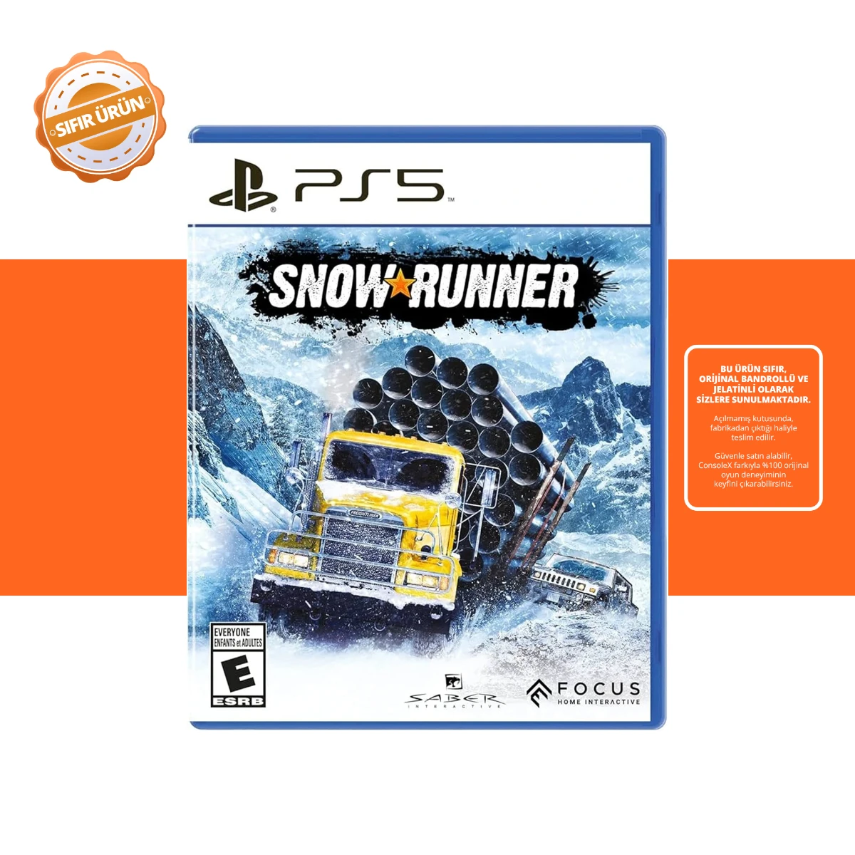 Snow Runner - Ps5 Oyun [SIFIR]