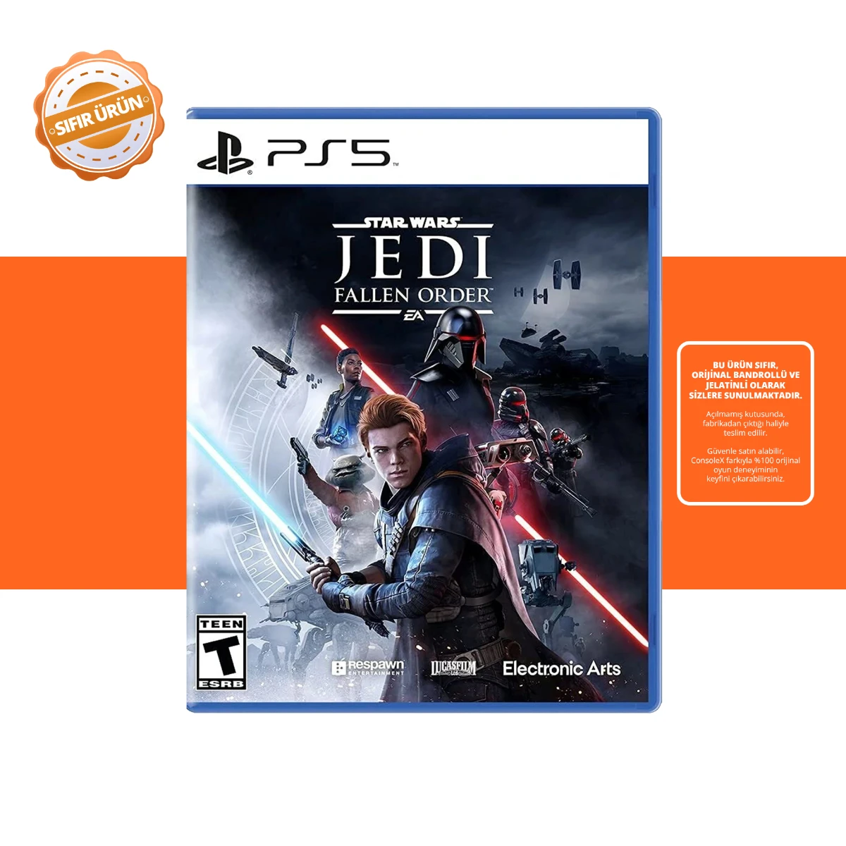 Star Wars Jedi Fallen Order - Ps5 Oyun [SIFIR]