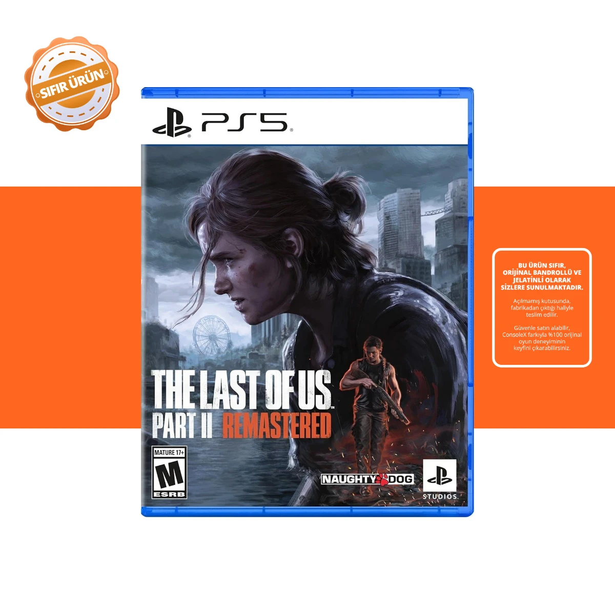 The Last of Us Part II Remastered - Ps5 Oyun [SIFIR]