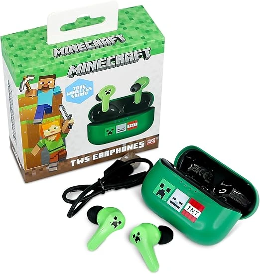 Minecraft Icons TWS Bluetooth 5.3 Kablosuz Kulaklık – ConsoleX