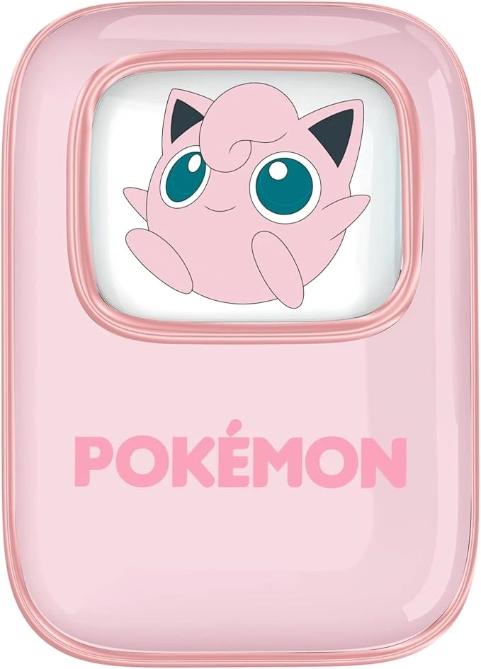 Pokémon Jigglypuff TWS Slide Bluetooth 5.3 Kablosuz Kulaklık – LED Ekranlı Sürgülü Kutu