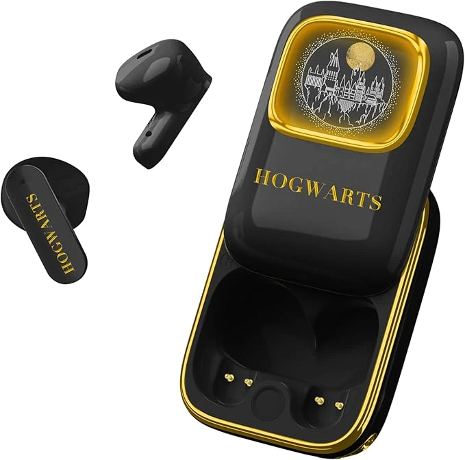 Harry Potter Hogwarts TWS Slide Bluetooth 5.3 Kablosuz Kulaklık – LED Ekranlı Sürgülü Kutu