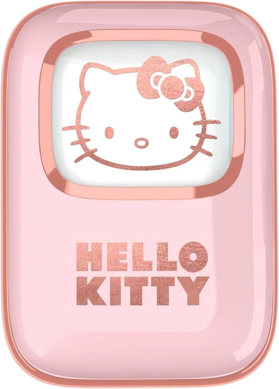 Hello Kitty TWS Slide Bluetooth 5.3 Kablosuz Kulaklık – LED Ekranlı Sürgülü Kutu – IPX4 Ter Geçirme