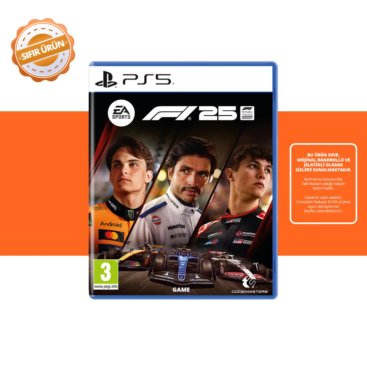 F1 25 – PS5 Oyun [SIFIR] 