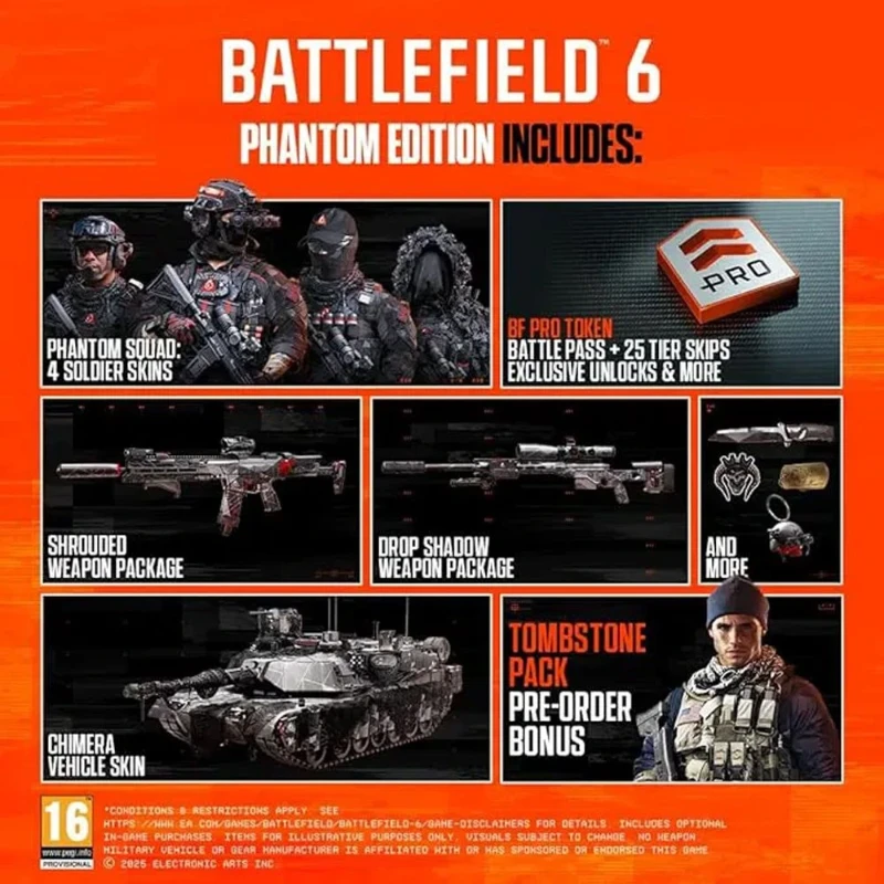 Battlefield 6 – Phantom Edition – PS5 Oyun [SIFIR]