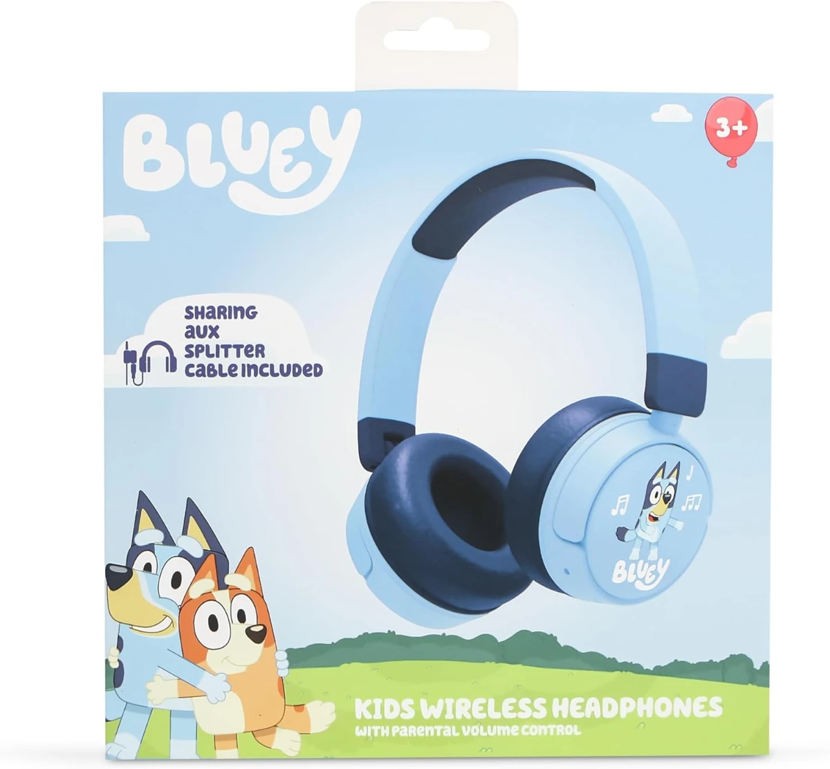 OTL Bluey Kablosuz Bluetooth 5.3 Kulak Üstü Çocuk Kulaklığı – Mavi (BL1076)