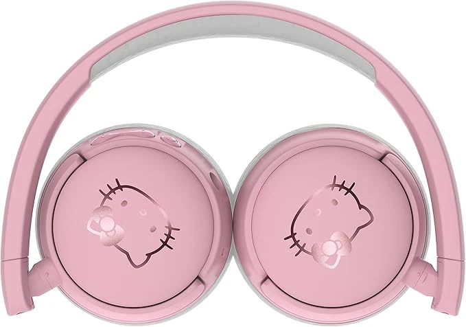 OTL Hello Kitty Kablosuz Bluetooth 5.3 Kulak Üstü Çocuk Kulaklığı – Pembe Beyaz (HK0991)