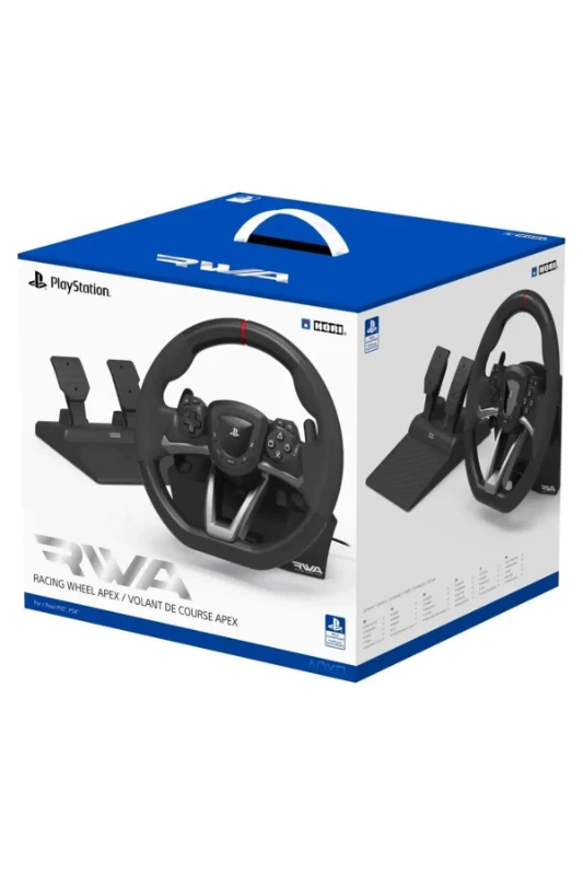 Hori Racing Wheel Apex (RWA) Direksiyon Seti – PS5 / PS4 / PC Uyumlu – 270° Dönüş Açısı (HOR-001)