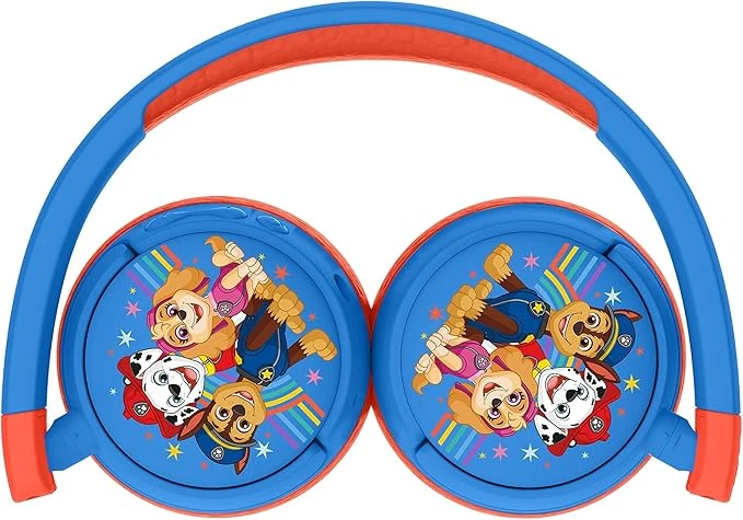 OTL Paw Patrol Kablosuz Bluetooth 5.3 Kulak Üstü Çocuk Kulaklığı – Mavi Kırmızı (PAW981)