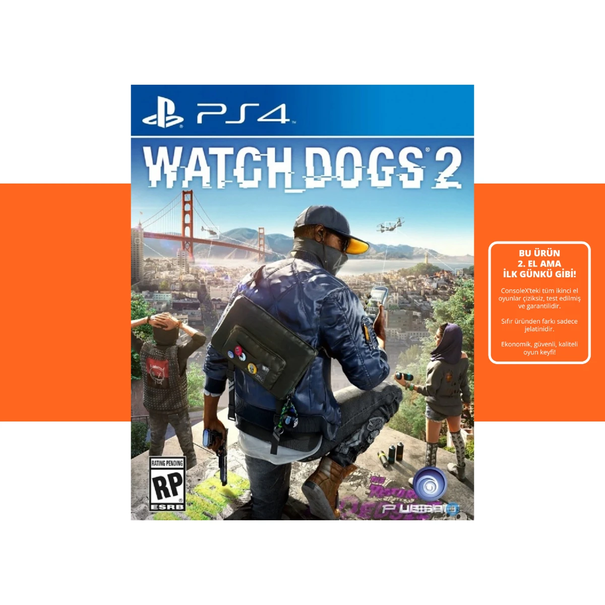 [2.EL] Watch Dogs 2 - Ps4 Oyun