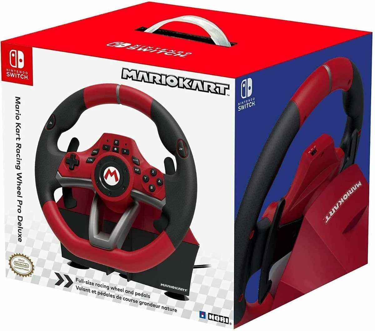 Hori Mario Kart Racing Wheel Pro Deluxe Direksiyon Seti – Nintendo Switch / PC Uyumlu (HOR-002)