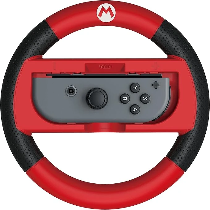 Nintendo Switch Joy-Con Mario Kart Direksiyon Seti (2’li) – Kırmızı Siyah (NSW-001)