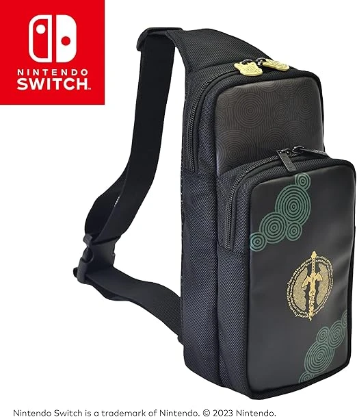 Nintendo Switch The Legend of Zelda: Tears of the Kingdom Omuz Çantası – Resmî Lisanslı (NSW-BAG-ZE