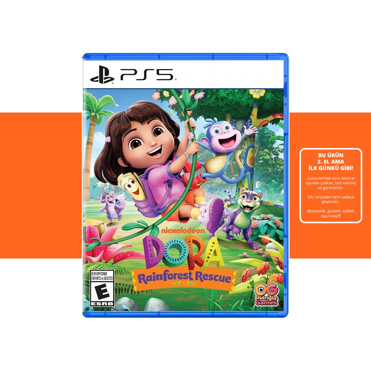 [2.EL] Dora Rainforest Rescue - PS5 Oyun
