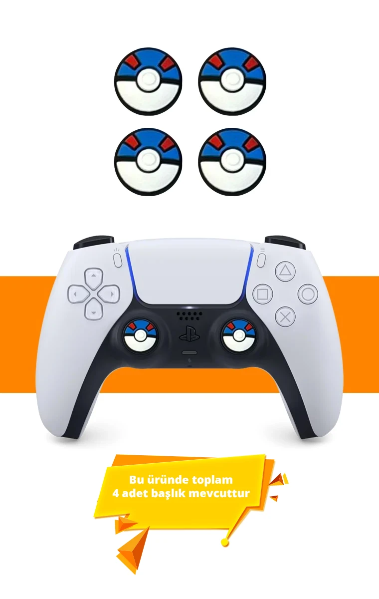 PS3, PS4, PS5, Xbox Uyumlu Analog Stick Koruyucu - CLT-74 - 4’lü Set