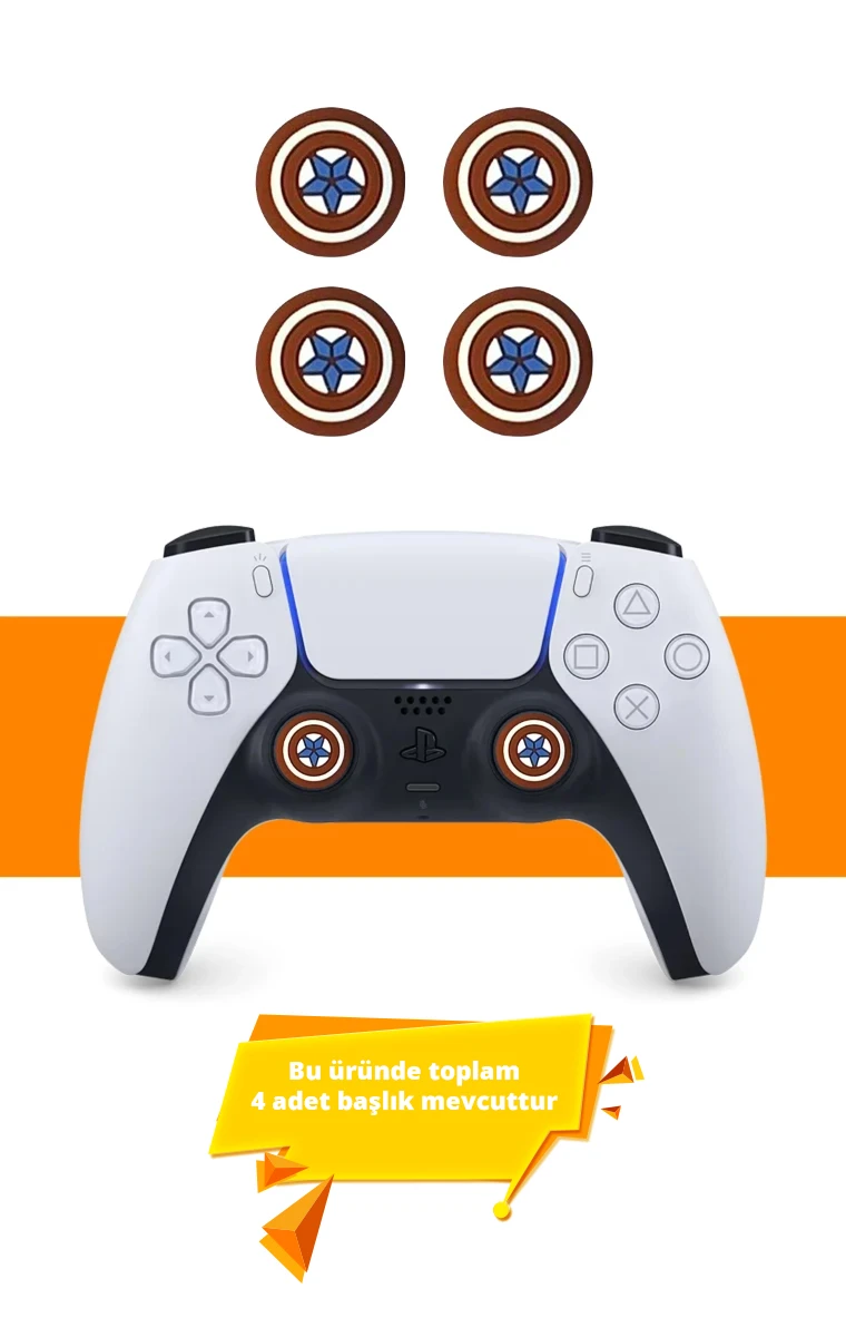 PS3, PS4, PS5, Xbox Uyumlu Analog Stick Koruyucu - CLT-76 - 4’lü Set