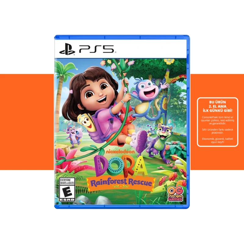 [2.EL] Dora Rainforest Rescue - PS5 Oyun