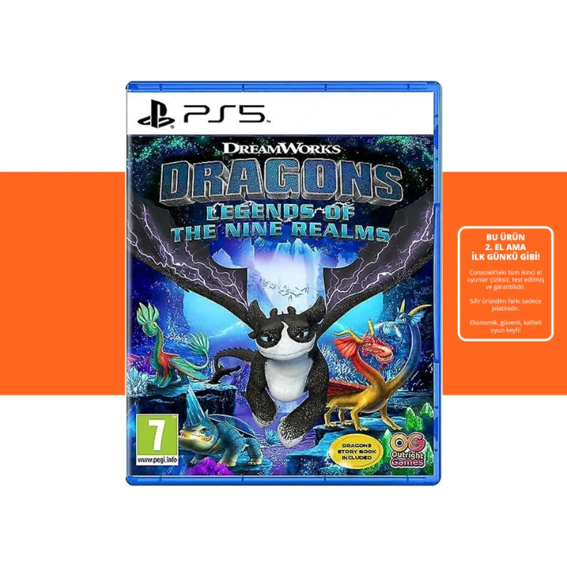[2.EL] DreamWorks Dragons: Legends of the Nine Realms – PS5 Oyun