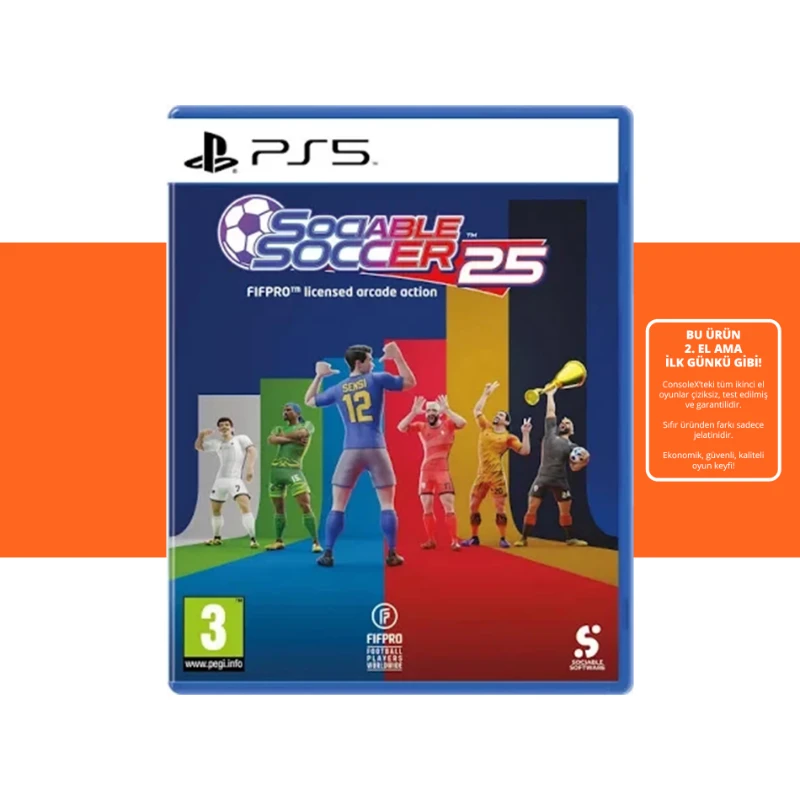 [2.EL] Sociable Soccer 25 - PS5 Oyun