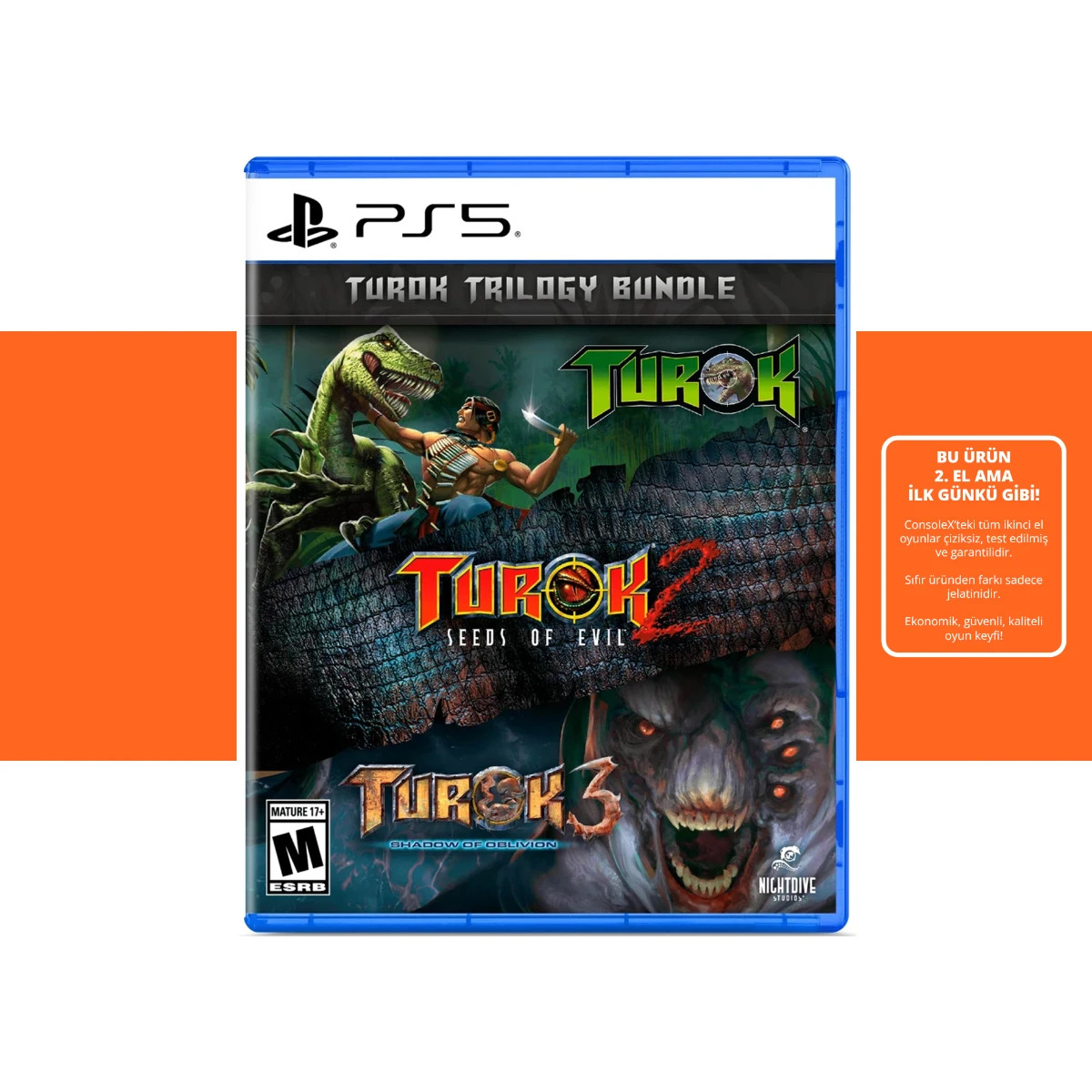 [2.EL] Turok Trilogy Bundle – PS5 Oyun
