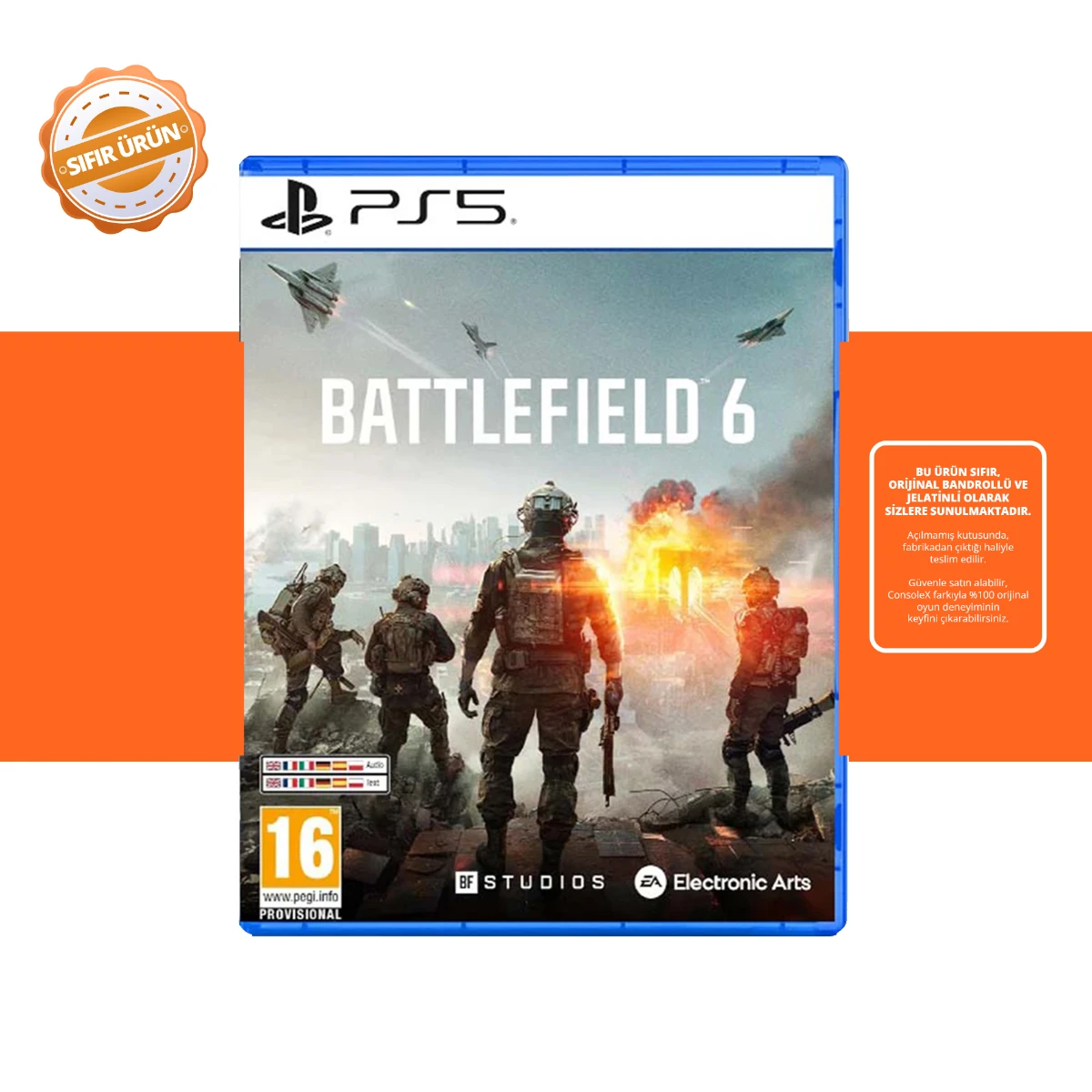 Battlefield 6 – PS5 Oyun [SIFIR]