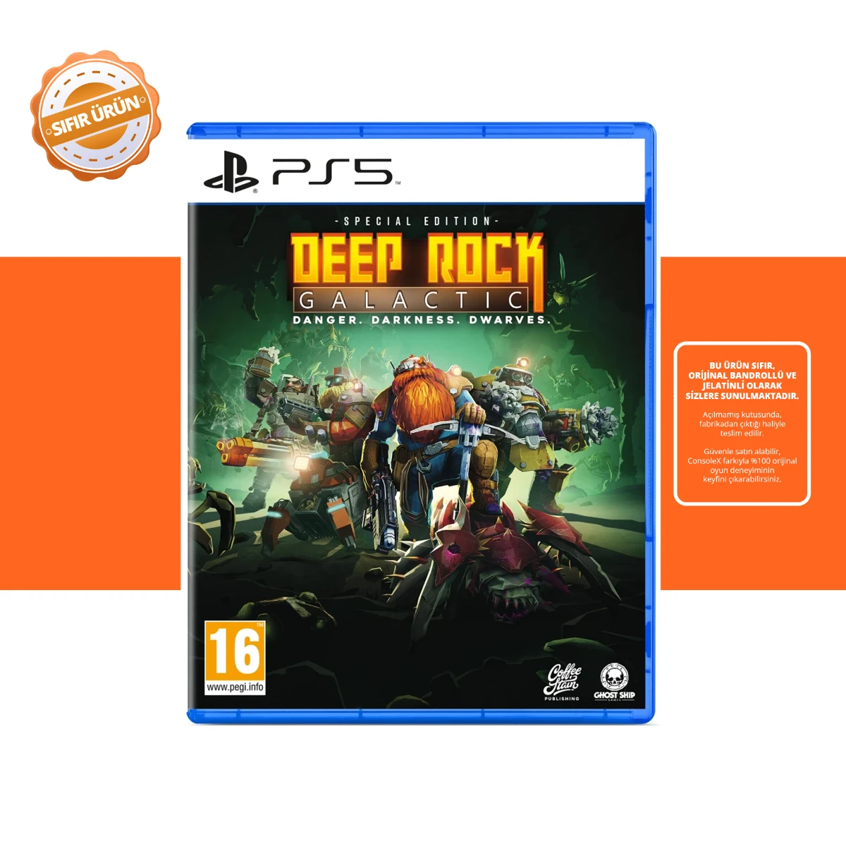 Deep Rock Galactic: Special Edition - Ps5 Oyun [SIFIR]