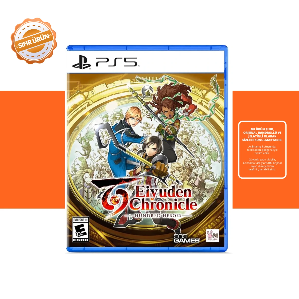 Eiyuden Chronicle Hundred Heroes PS5 Oyun [SIFIR]